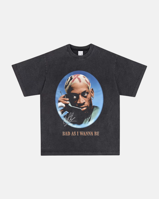 Rodman Tee Washed Black