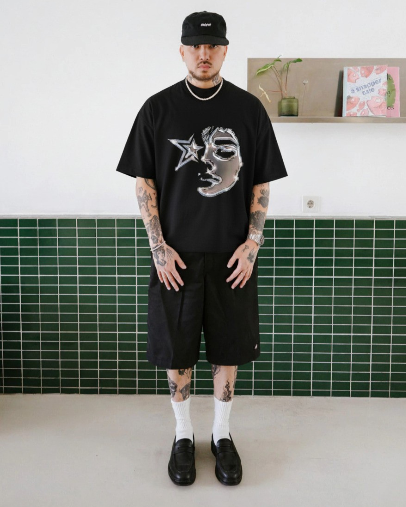 Chrome Dreams Tee Black