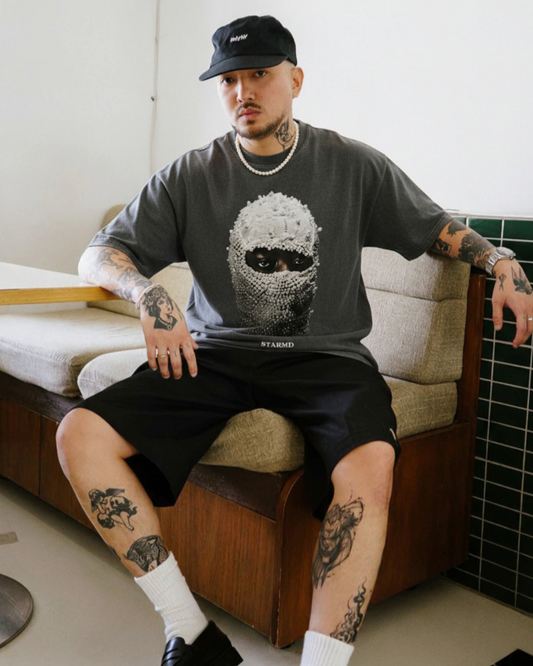 Undercover Icon Tee Acid Grey