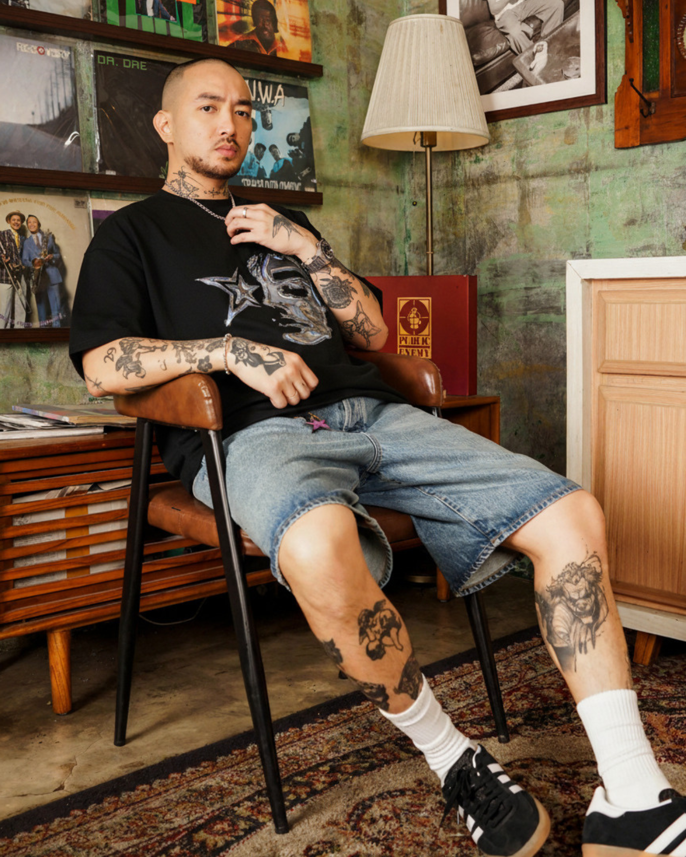 Chrome Dreams Tee Black